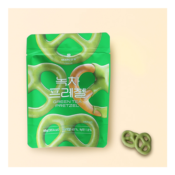 Green Tea Pretzel